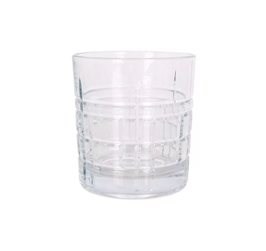 Lav Brit Drinking glasses embossed vintage glassware 300ml