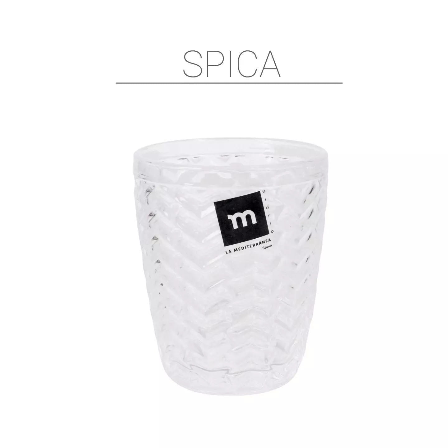 SPICA Clear drinking glasses tumblers 290ml