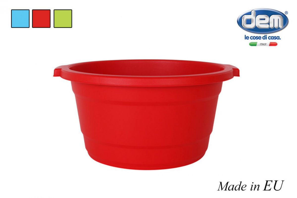 20L round washing up bowl Assorted colours