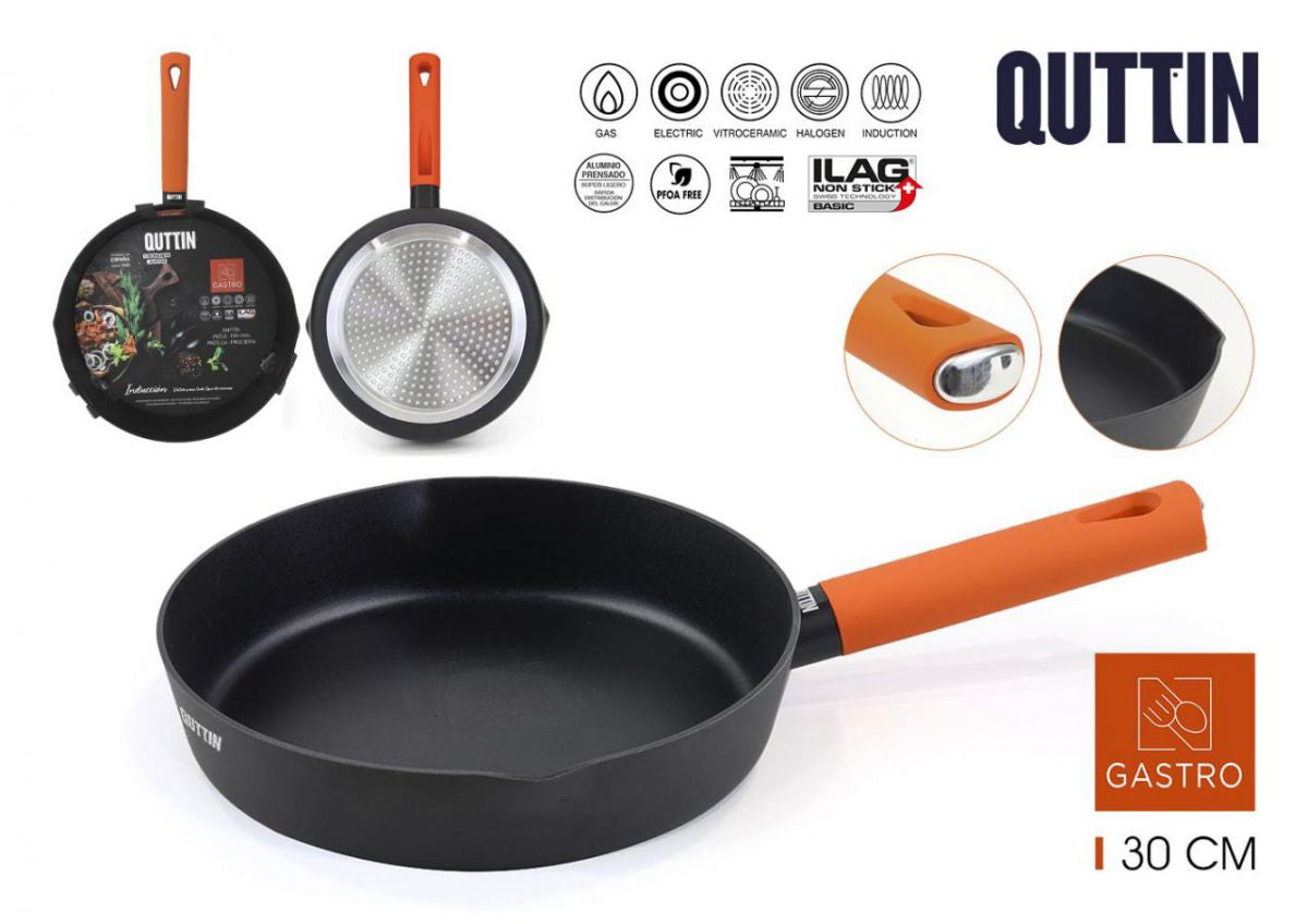 Quttin Gastro 30cm Frying pan Pressed Aluminium Non Stick Induction