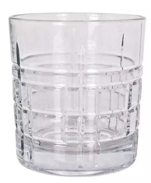 Lav Brit Drinking glasses embossed vintage glassware 300ml