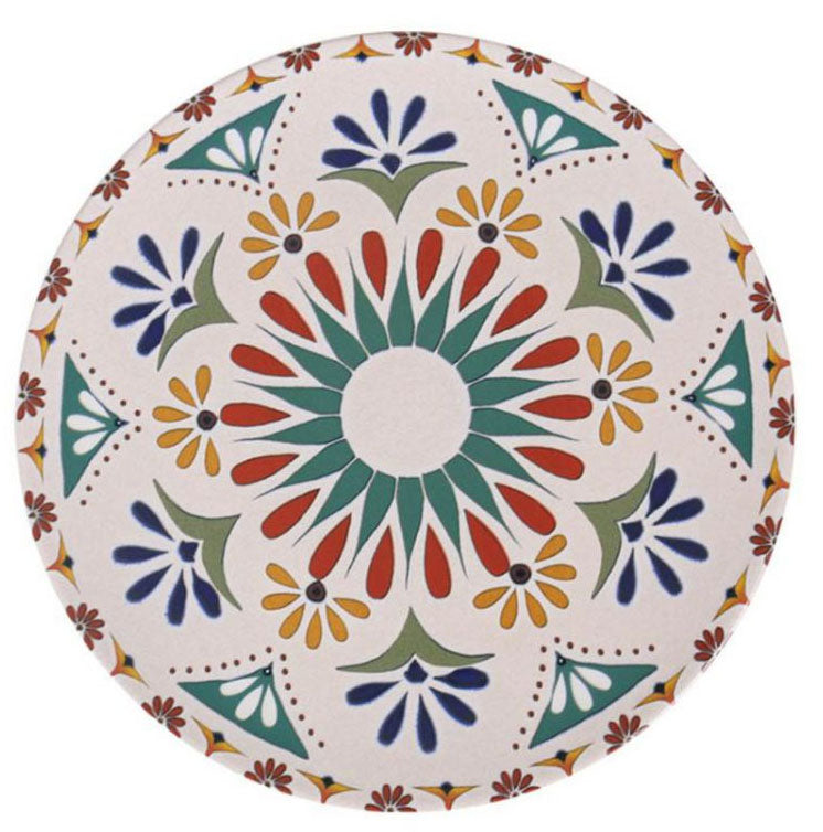 Coimbra 12pcs Relief Stoneware Dinner plates