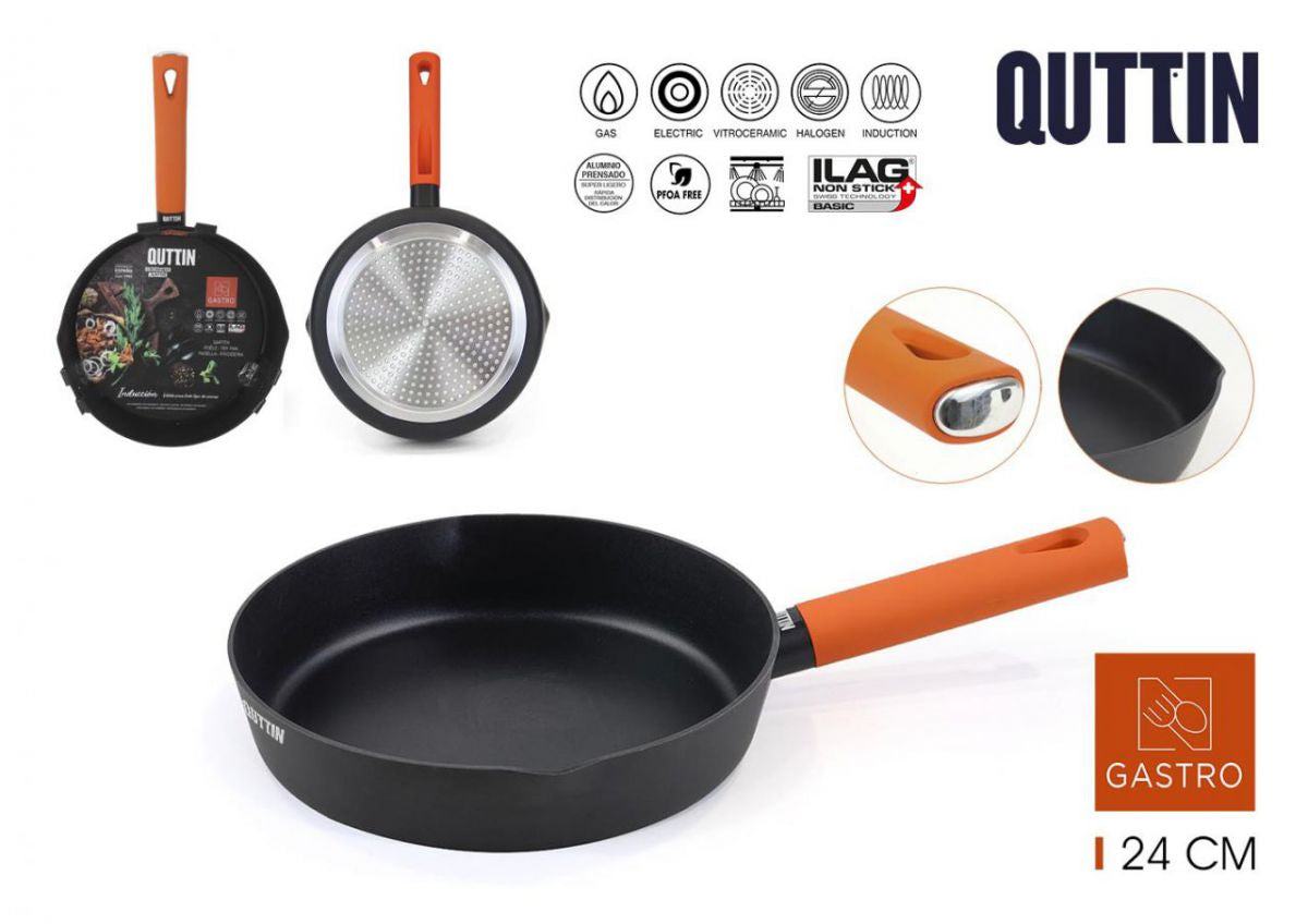 Quttin Gastro 24cm Frying pan Pressed Aluminium Non Stick Induction