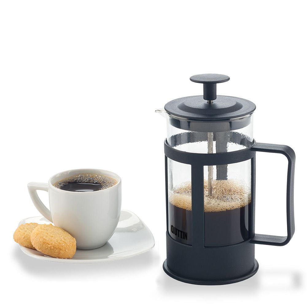 Coffee Maker Plunger French Press 3 Espresso Cup Capacity, 350ml QUTTIN