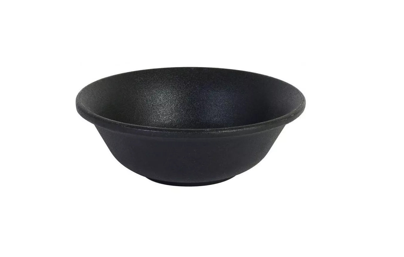 Molten Cast Iron Oasis black bowl 16x6cm Viejo Valle