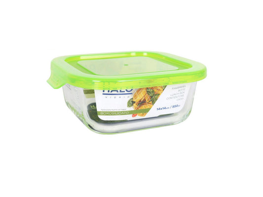 Glass Oven baking tray lunch box food container Extra Resistant 550ml