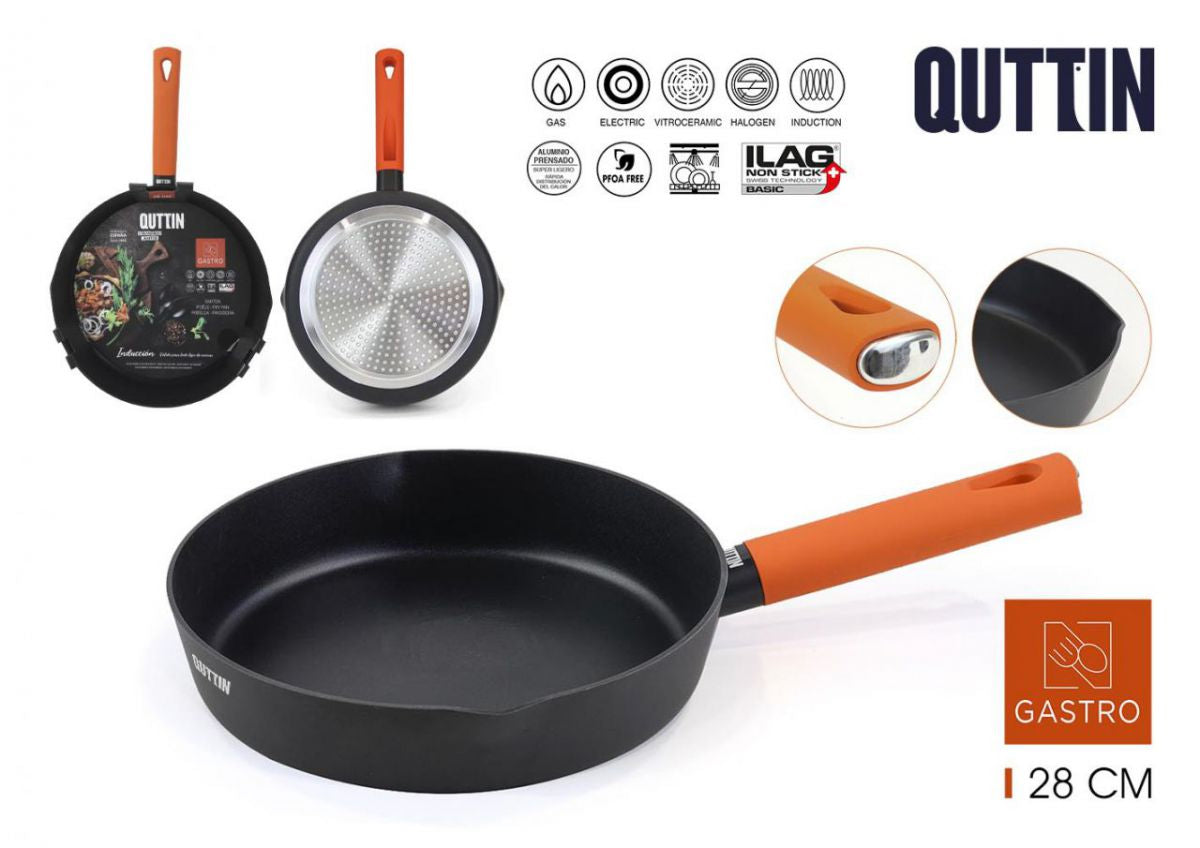 Quttin Gastro 28cm Frying pan Pressed Aluminium Non Stick Induction