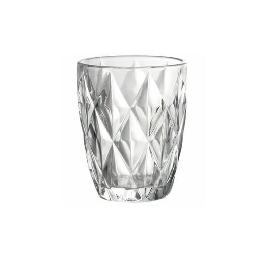 Syros Clear Tumblers 270ml vintage diamond drinking glasses