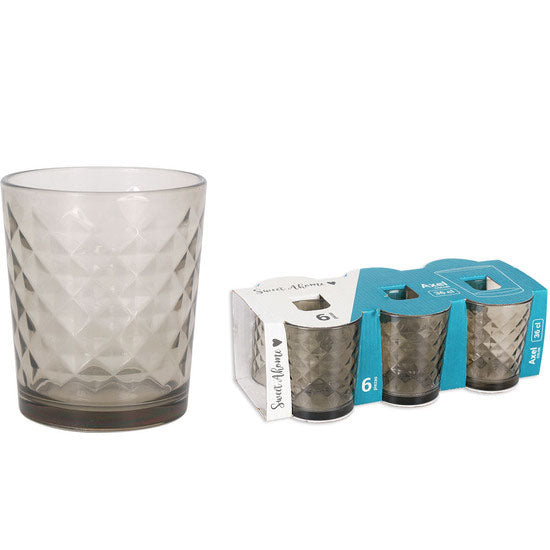 Axel diamonds Grey Smoke 360ml drinking glass