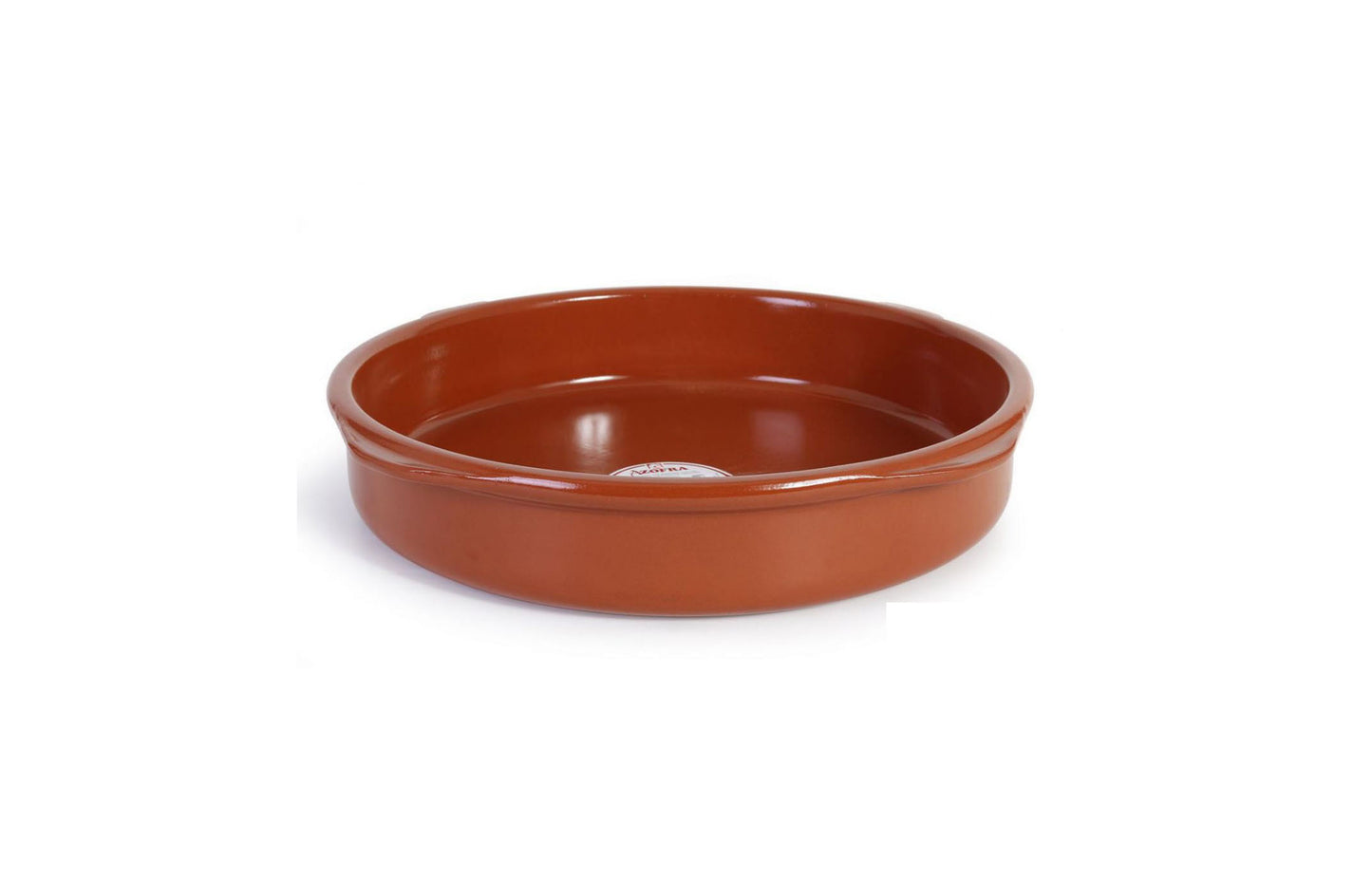 Azofra round Spanish Traditional Cazuela terracotta oven dish 40cm