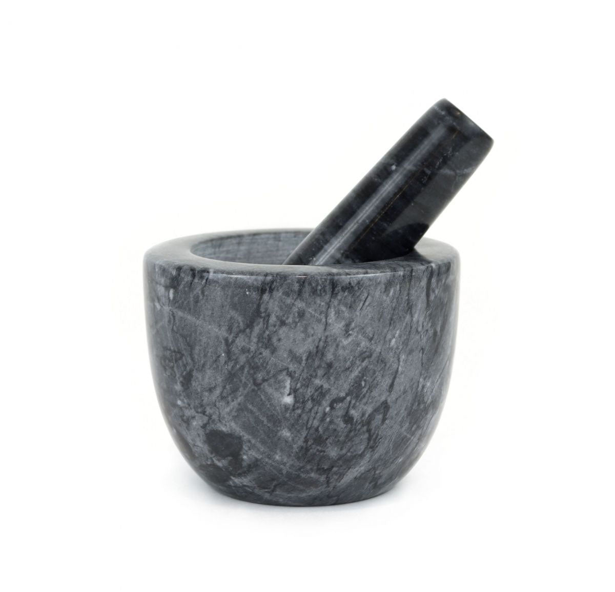 Marble Press Condiment Spice Grinder Grained Mortar Handheld Pestle