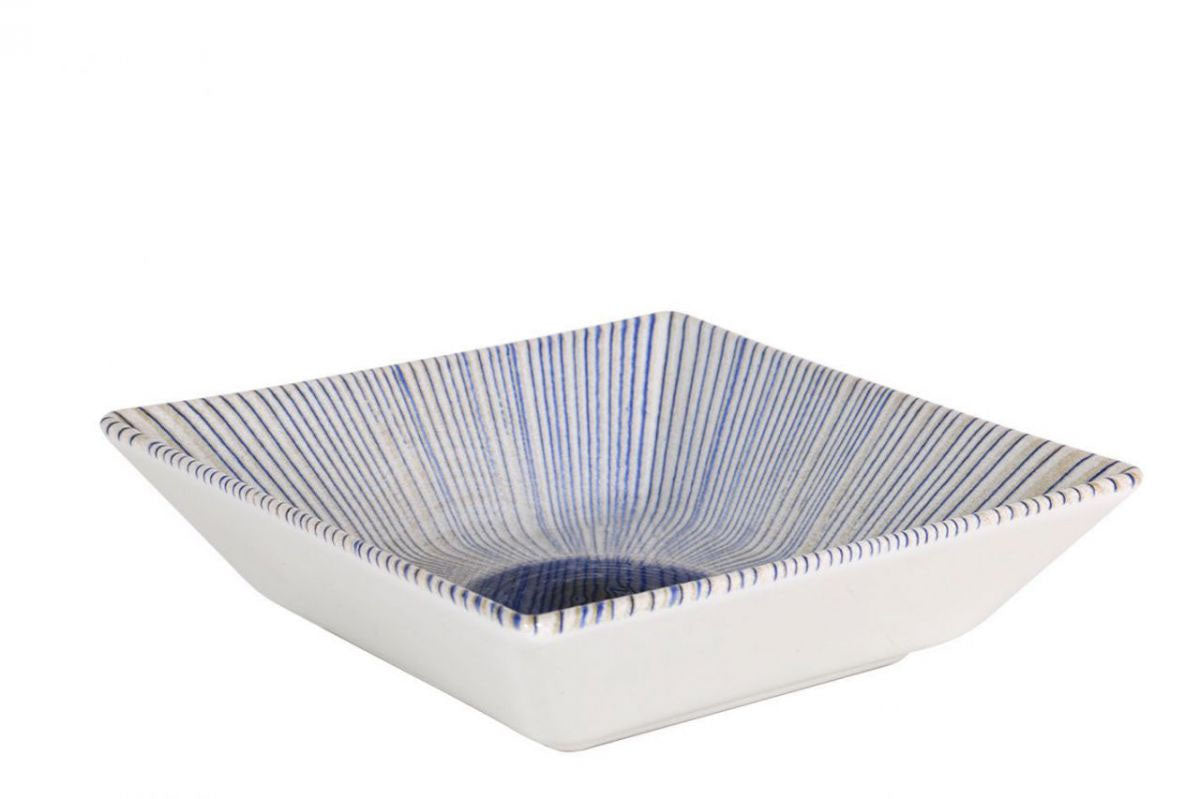 Irys square bowl 18x18cm Stoneware