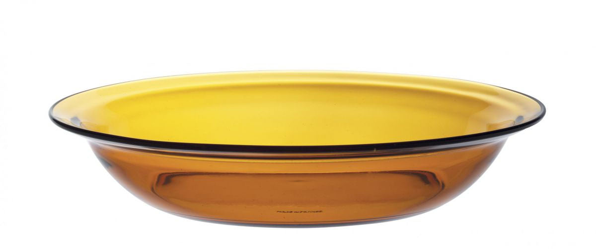 Duralex Lys Amber salad plate bowl  28cm