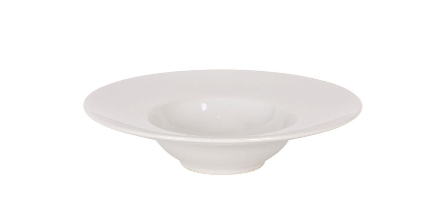 Ivory shine 28cm Risotto pasta bowls Stoneware