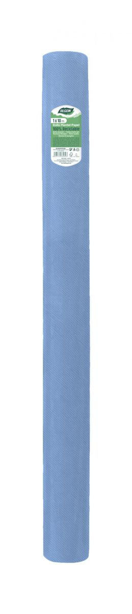 Algon Tablecloth Disposable Blue Roll 1m x 10m