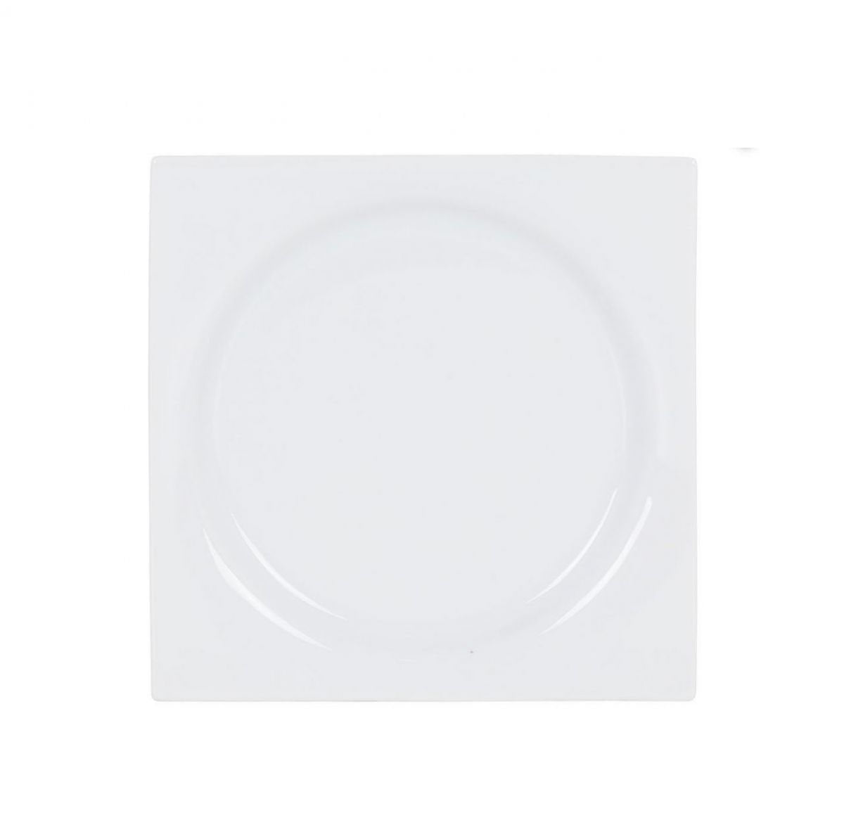 Zen sides plate dessert tapas dish 18x18x2.5cm white porcelain Restaurants Catering