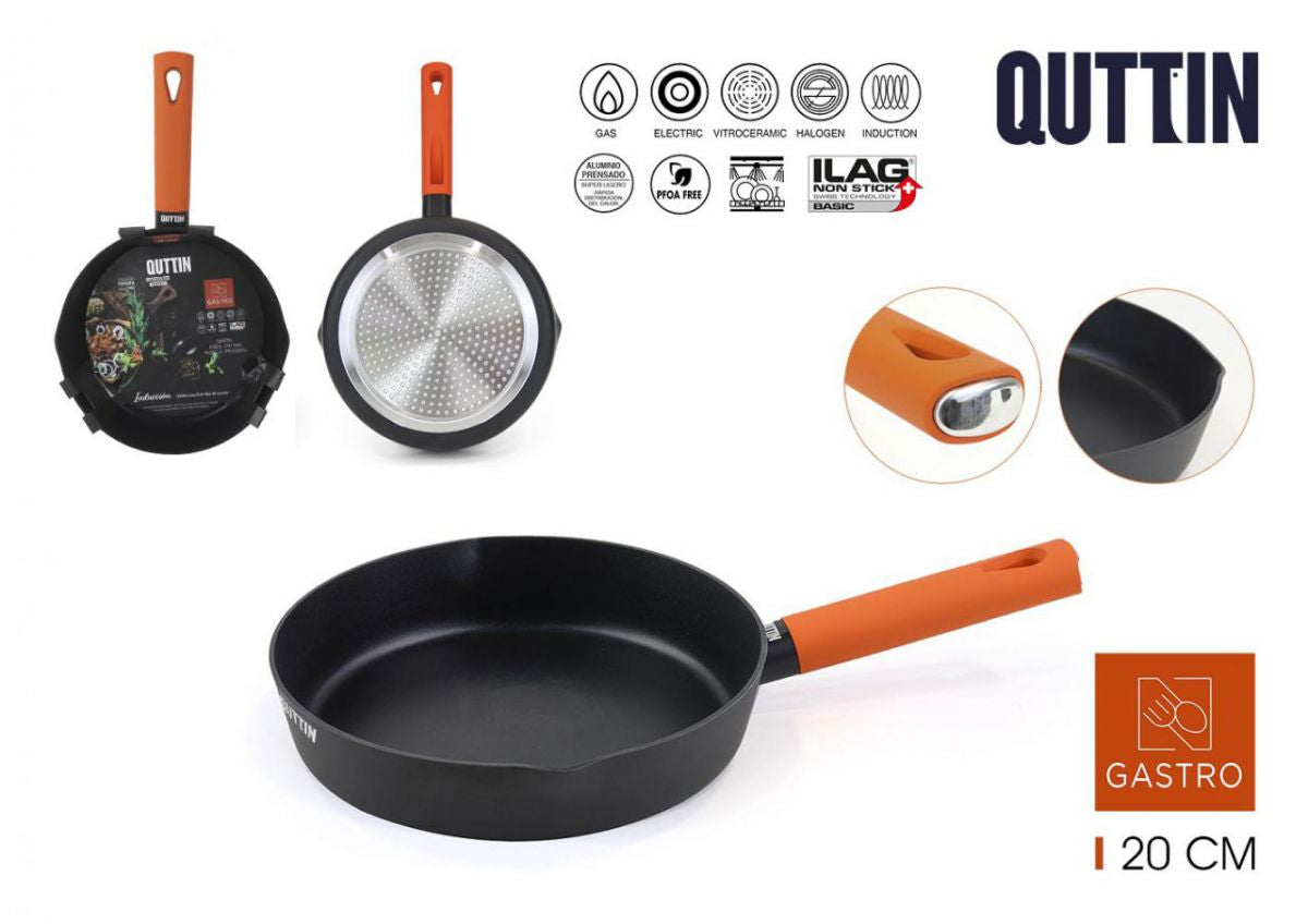 Quttin Gastro 20cm Frying pan Pressed Aluminium Non Stick Induction