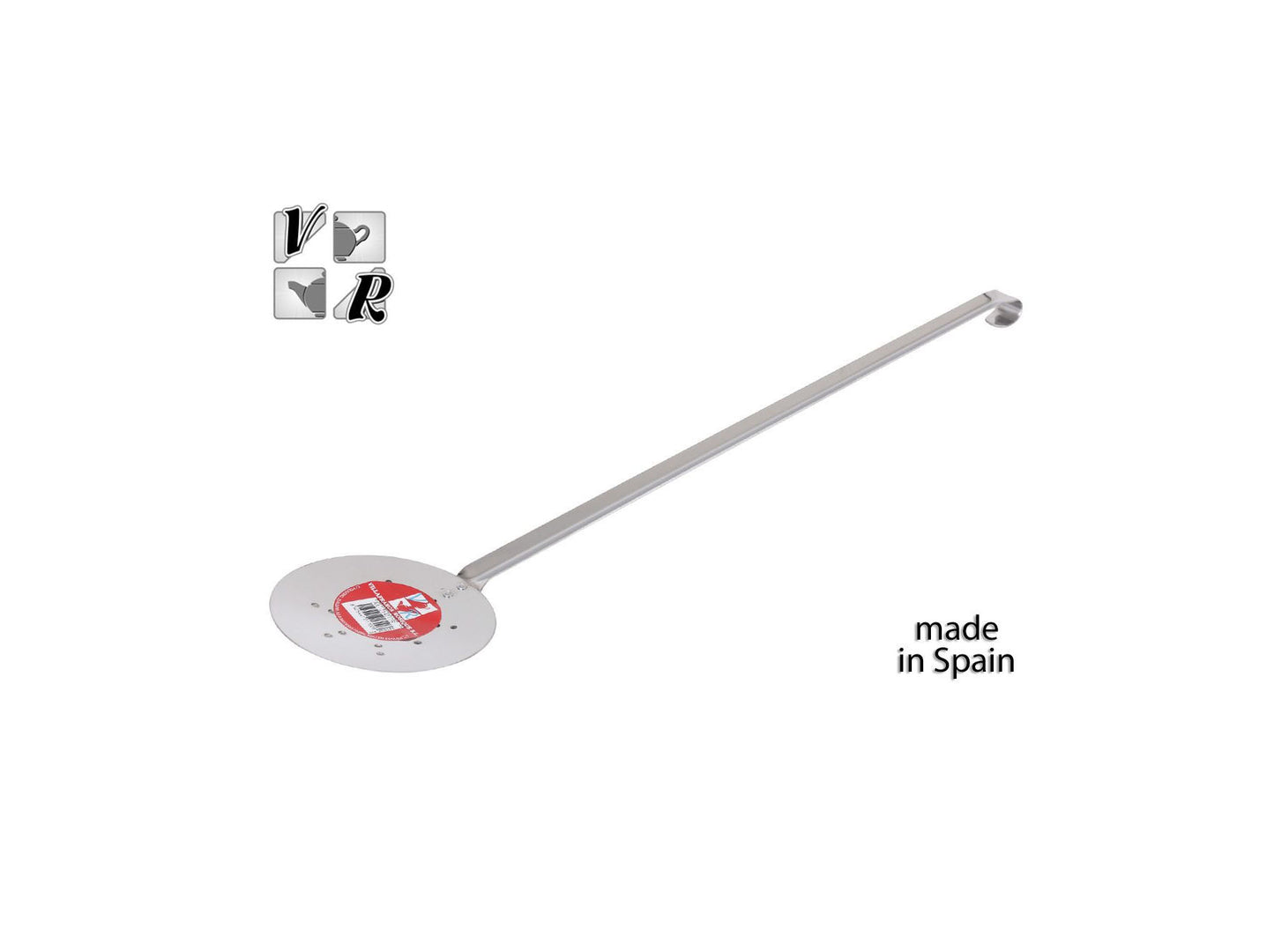 SKIMMER Spatula 65cm Stainless steel for large paella pan hotels restaurants