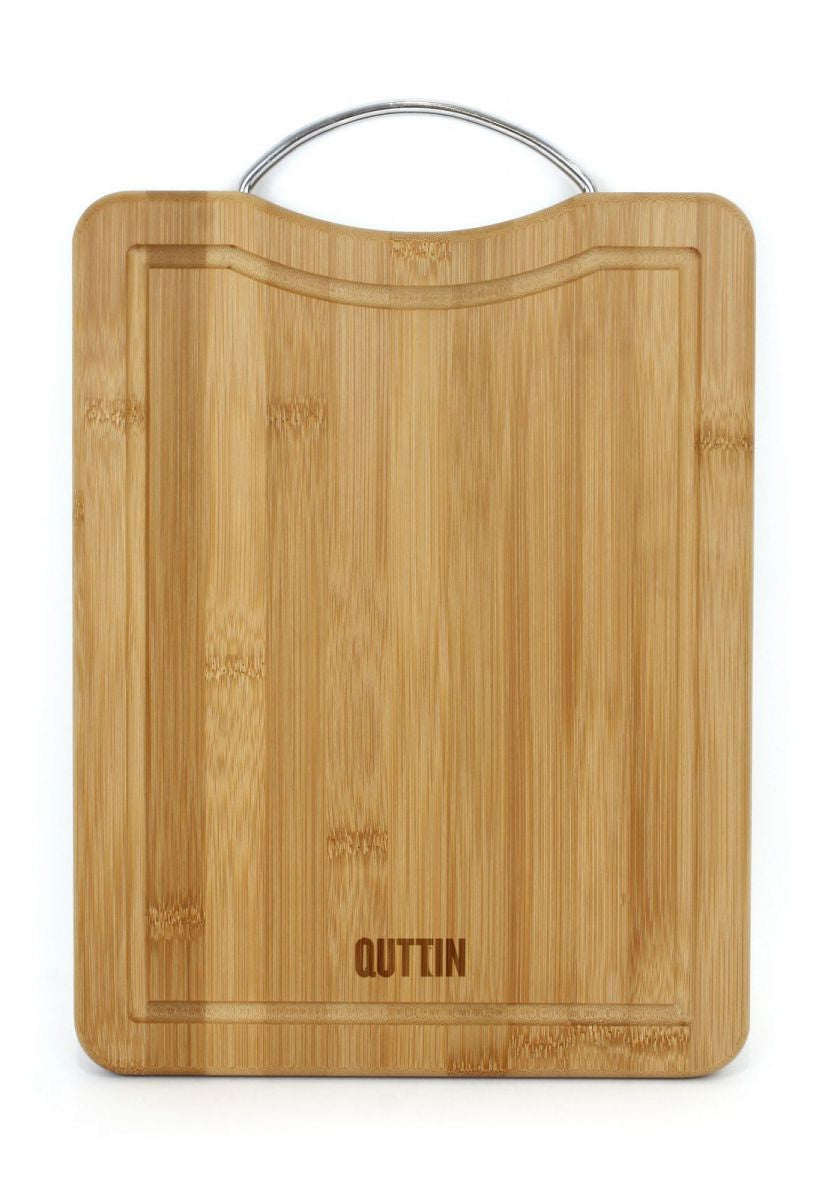 Cutting board 32.5cm bamboo chopping board handle Quttin