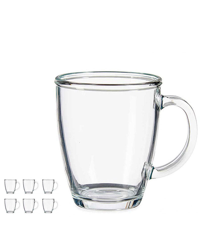 Coffee latte glasses mug cup 380ml Timothy