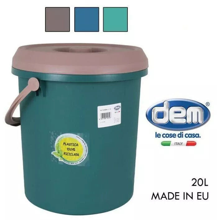 Eco Friendly 100% reclycled made Garbage rubbish bin 20L Eco Idea Dem