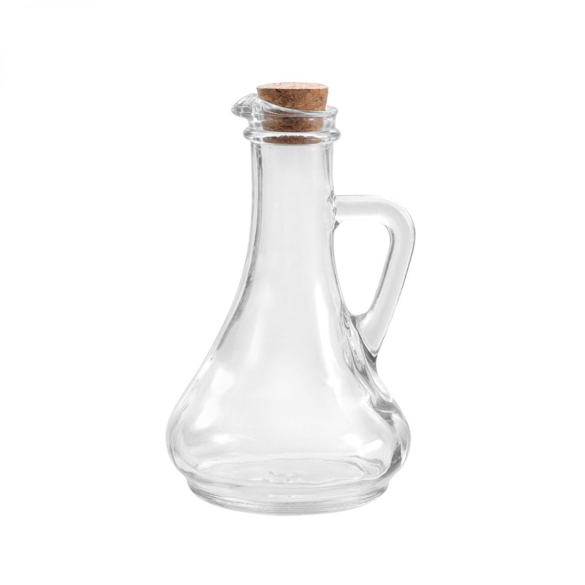 Cruet Glass olive oil Vinegar dispenser with cork 250ml