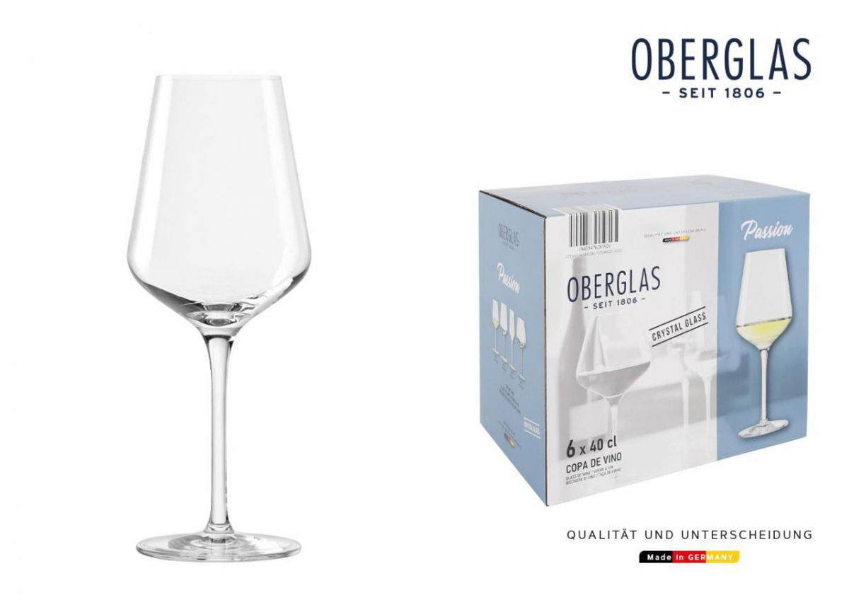 Oberglas Passion 400ml Large Crystal glass wine Glasses