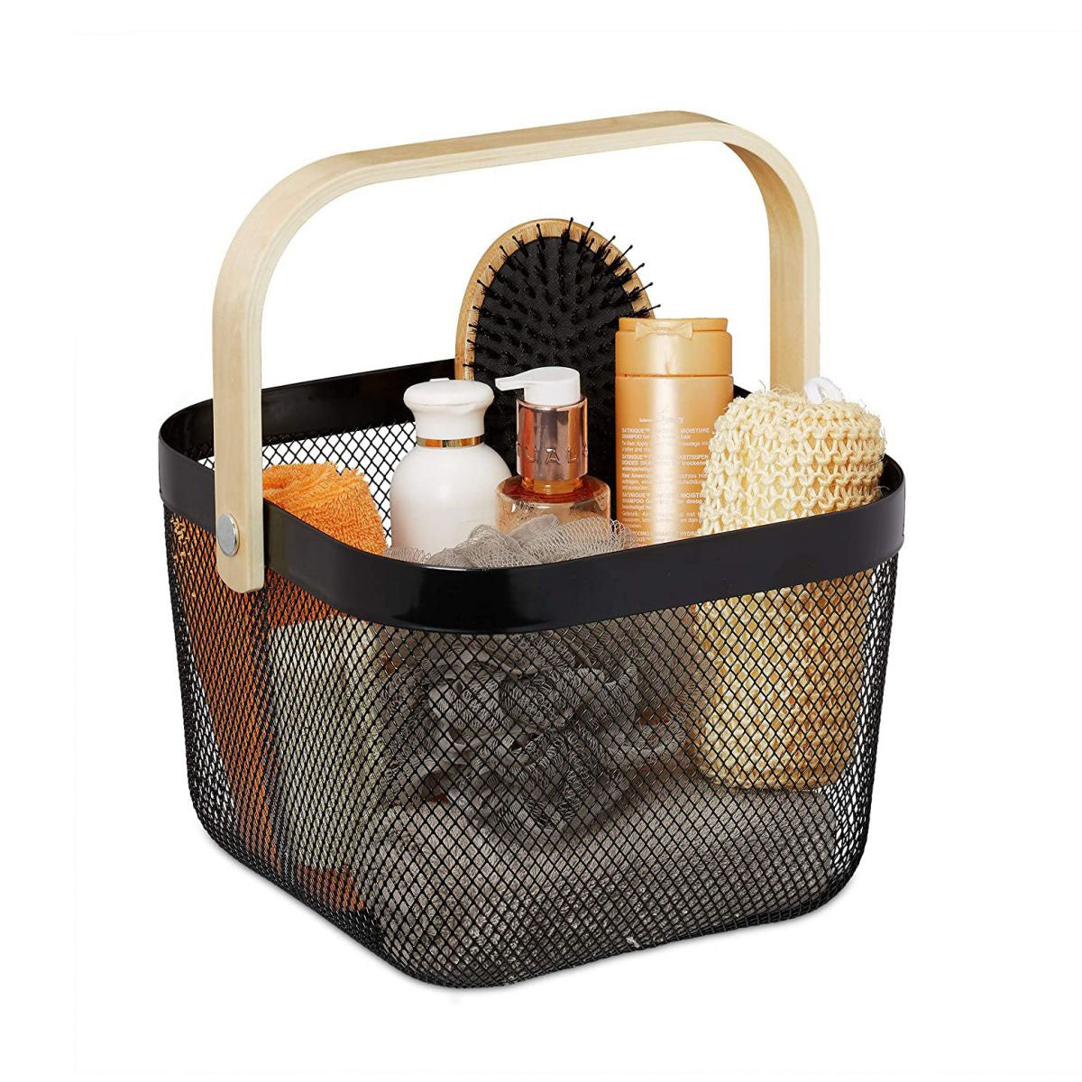 Metal Basket home storage organization 25x26x16cm Confortime