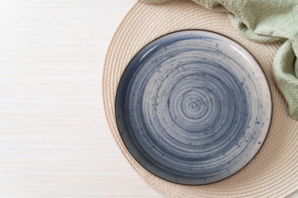 Nordic Swirl 15.5cm Side Plate Stoneware