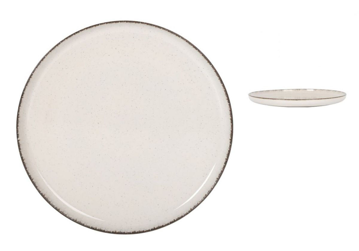 Nordic Anllo 32cm Dinner plate Under plate presentation plate dinner plate Stoneware