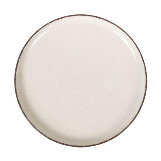 Nordic Anllo Ivory Glossy 27cm Dinner plates