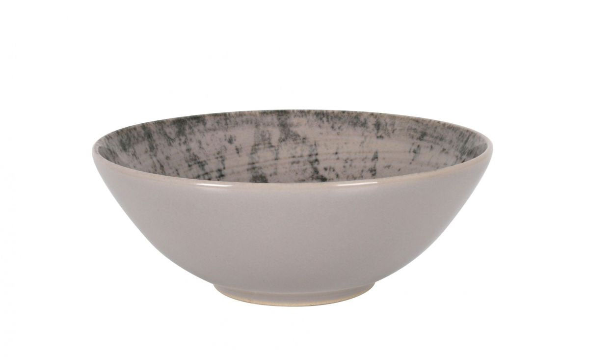 Aspe Montecarlo Grey Matt 16cm Cereal Bowl