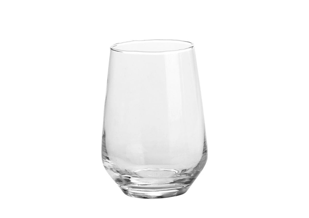 Drinking glass tumbler stemless wine glass 400ml Lavere