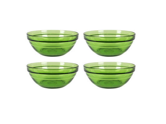 Duralex Jungle Green 970ML / 17cm bowl stackable - Pack of 4-