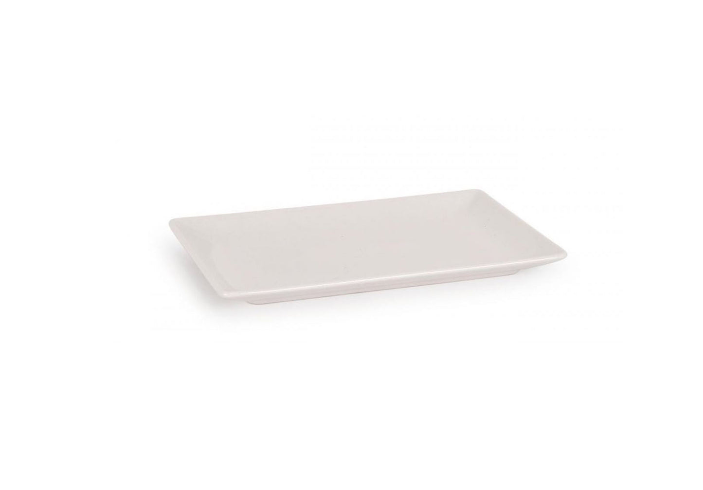 Ivory shine rectangular 13x20cm tapas dish