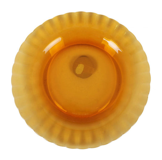 Duralex Picardie Amber desser plate 20.5cm