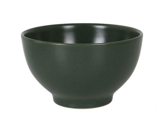 Stoneware breakfast cereal bowl Alfares green 625ml