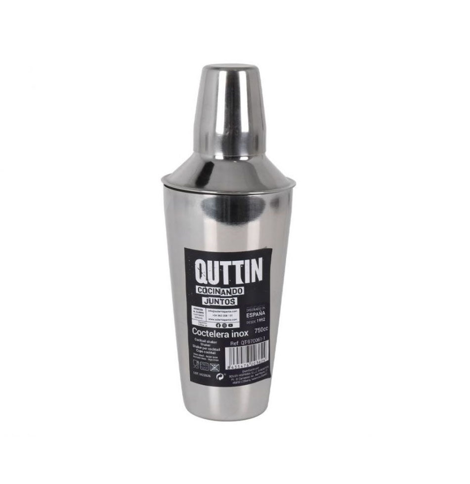 Stainless steel cocktail shaker 750ml Quttin