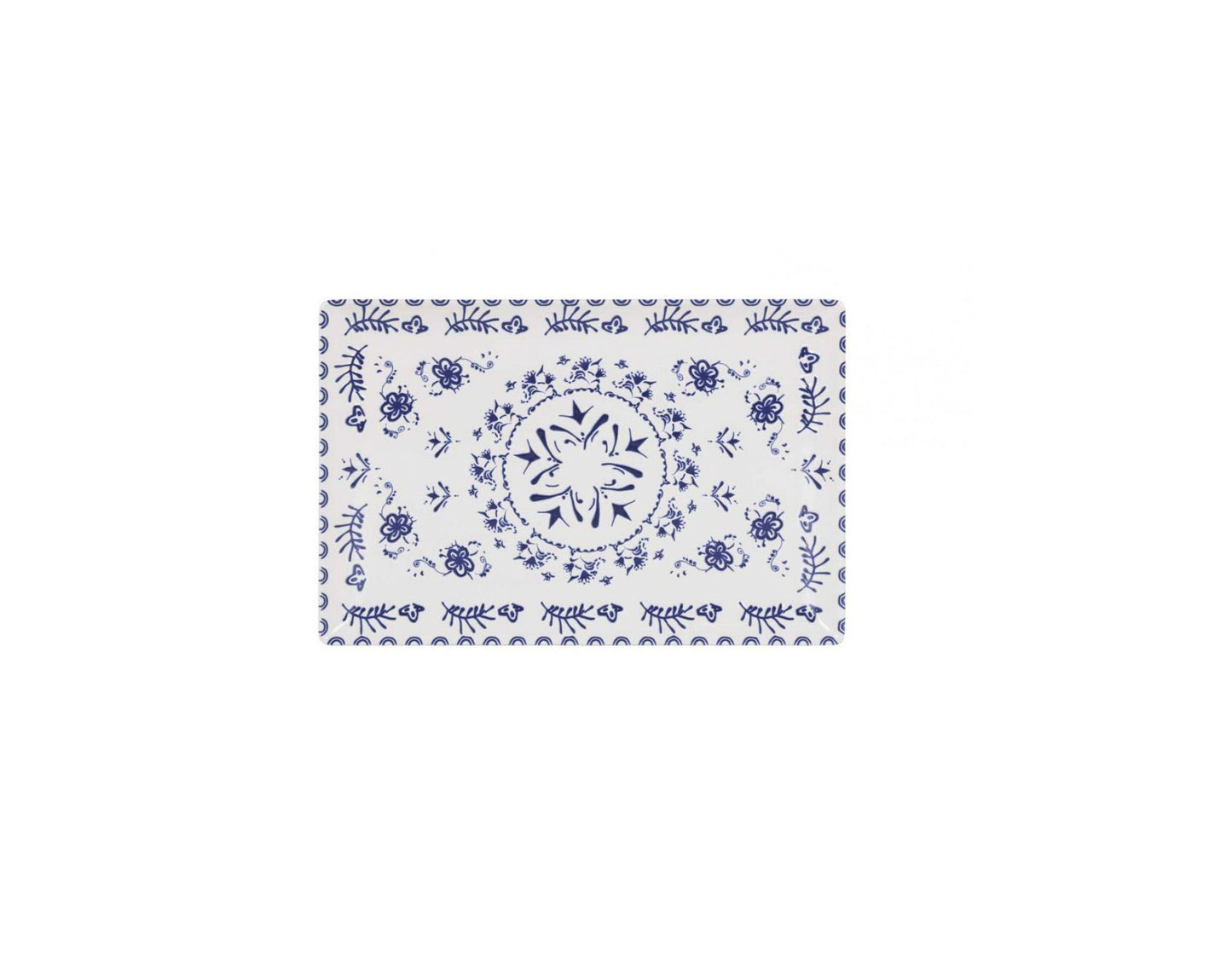 Blur rectangular 30x20cm dinner plates