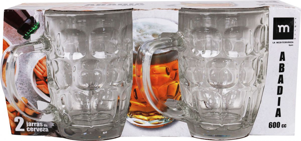 600ml Pint Beer Tankard Abadia