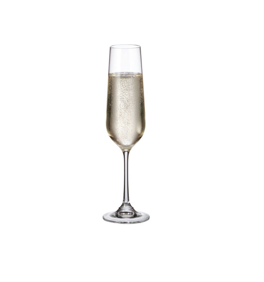 Bohemia Crystal champagne flutes prosecco glasses 200ml SIRA