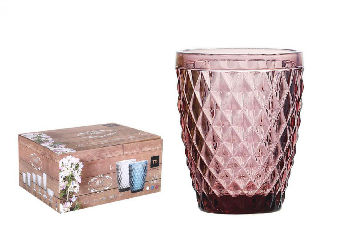 Sidari Pink Tumblers 270ml