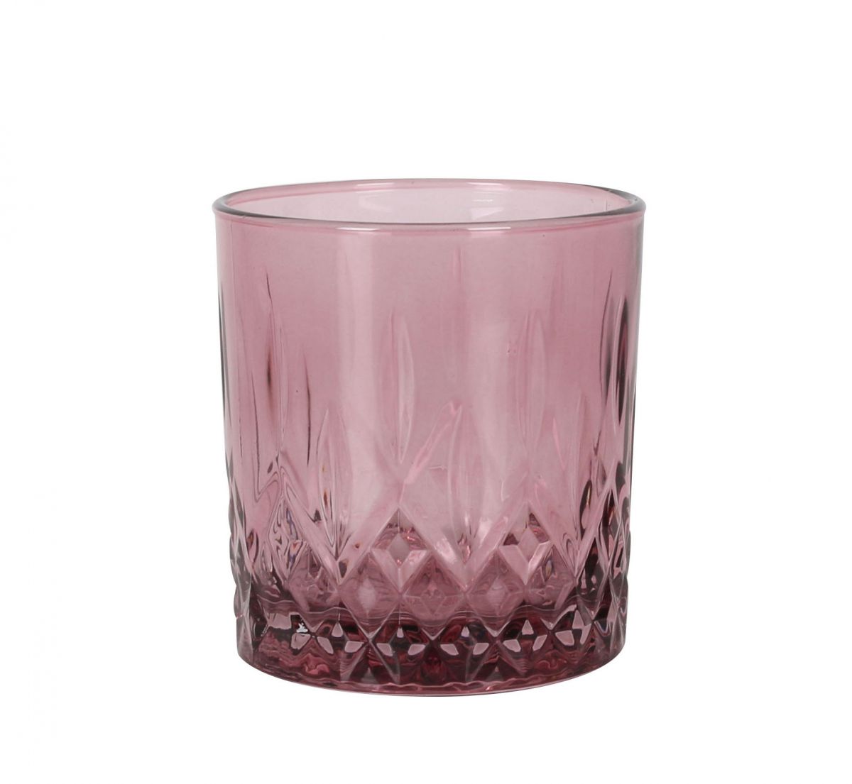 Lav Odin coloured embossed drinking glasses 330ml BOX 6