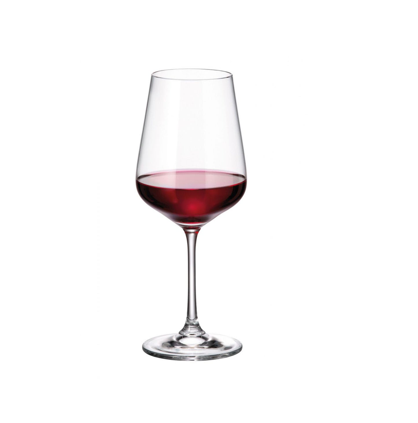 Bohemia Crystal Red white wine glasses 450ml SIRA