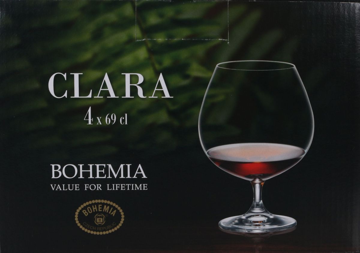 690ml Bohemia Crystal glasses brandy cocktail Gin Fishbowl CLARA