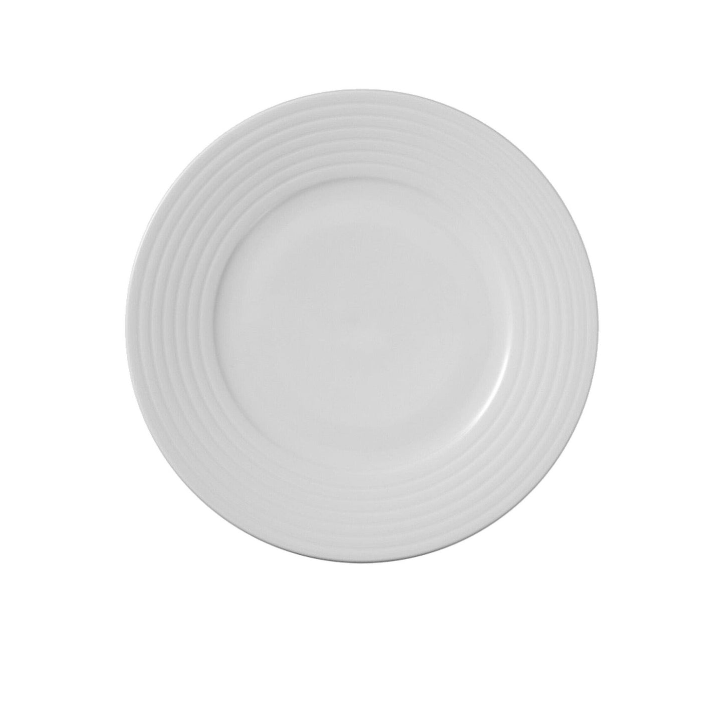 Roulette white porcelain Dinner plate 32cm steak main course Viejo Valle