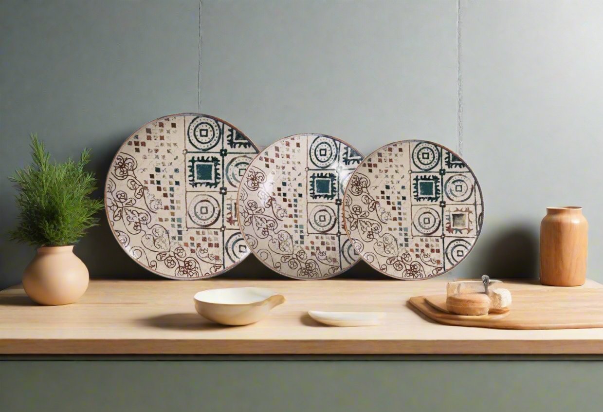 Creta 12pcs Dinner set Dinner service dinner plates