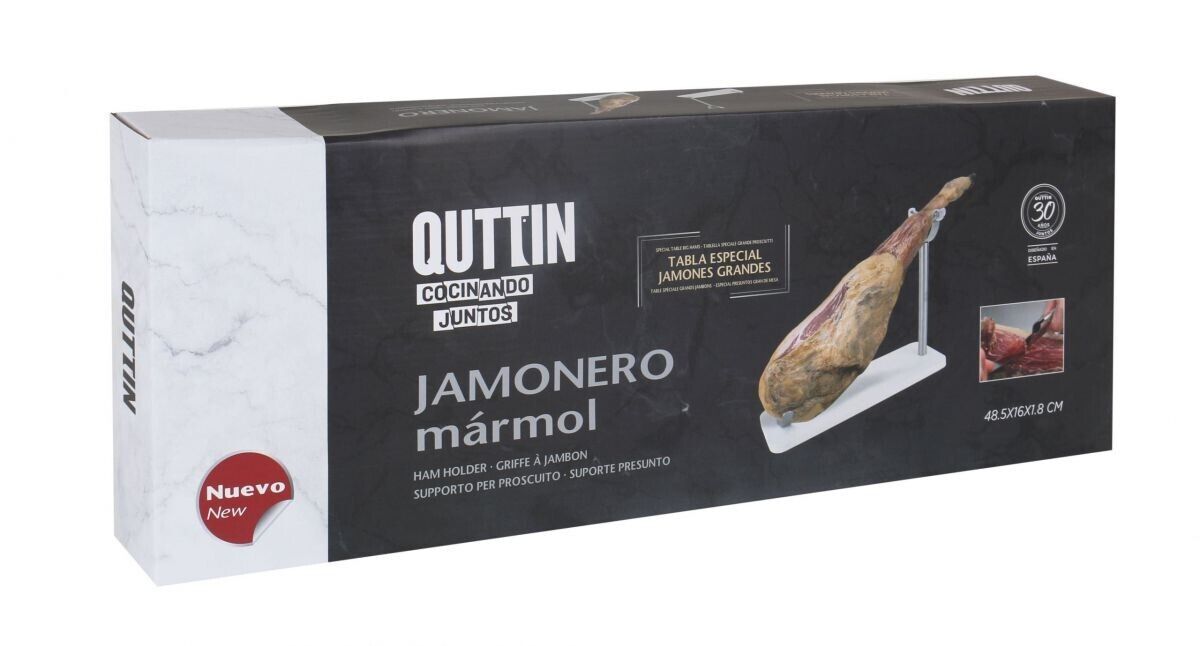 Serrano Ham holder Marble Jamonero Large