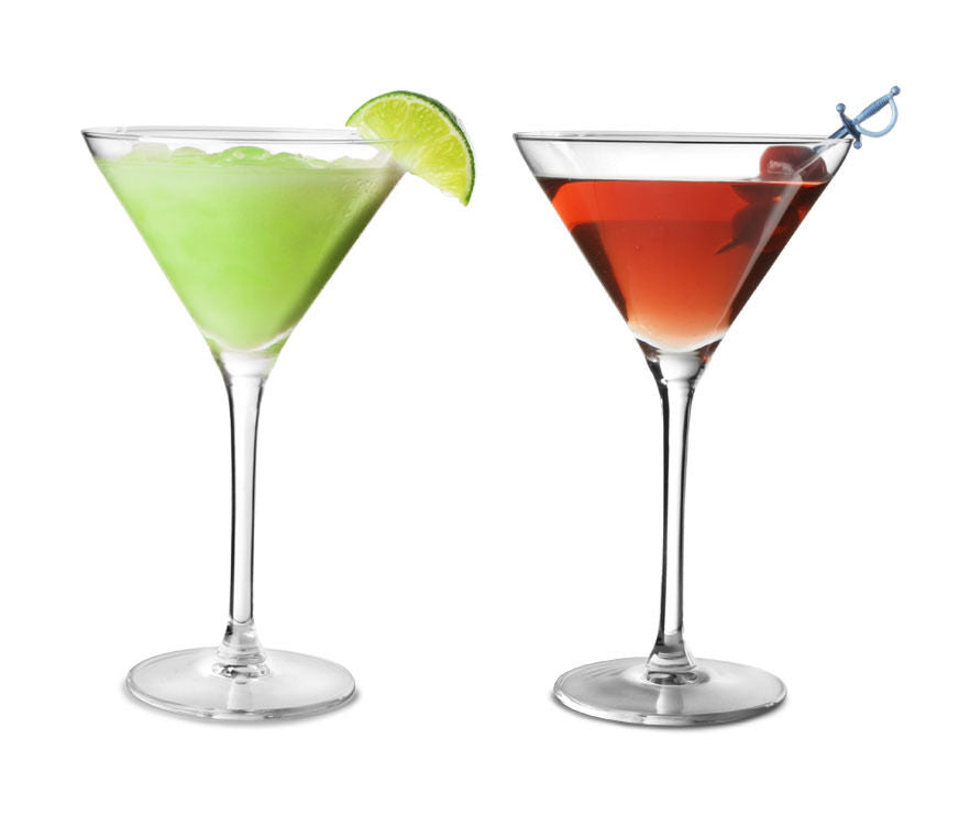 Large MARTINI glasses 260ml